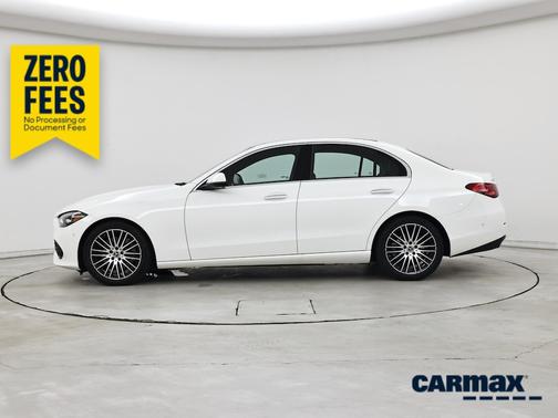 White 2023 Mercedes-Benz C-Class