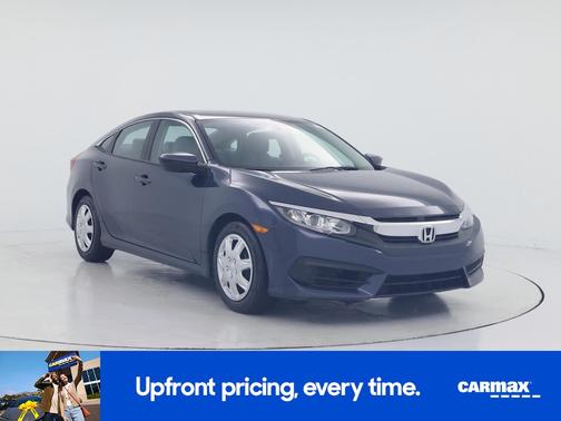 Blue 2018 Honda Civic LX