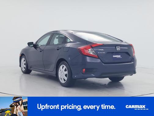 Blue 2018 Honda Civic LX