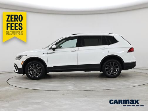 White 2022 Volkswagen Tiguan SE