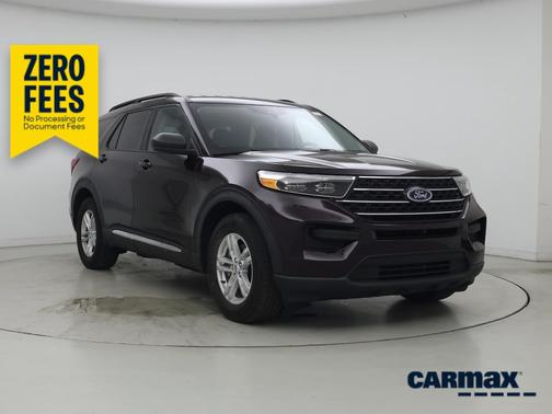 Red 2023 Ford Explorer XLT