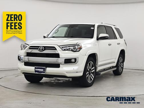 White 2020 Toyota 4Runner Limited