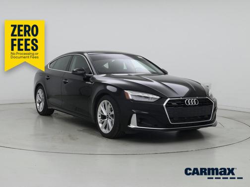 Black 2023 Audi A5 Sportback Premium Plus