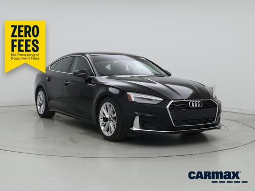 Black 2023 Audi A5 Sportback Premium Plus