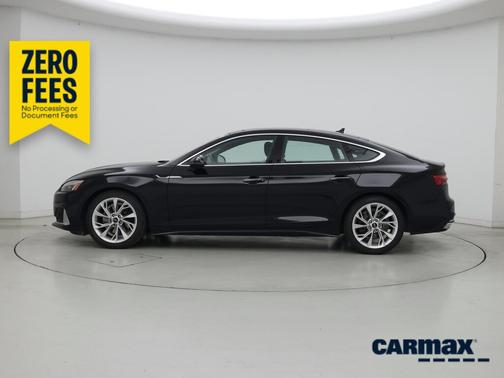Black 2023 Audi A5 Sportback Premium Plus