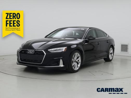 Black 2023 Audi A5 Sportback Premium Plus