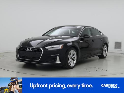 Black 2023 Audi A5 Sportback Premium Plus