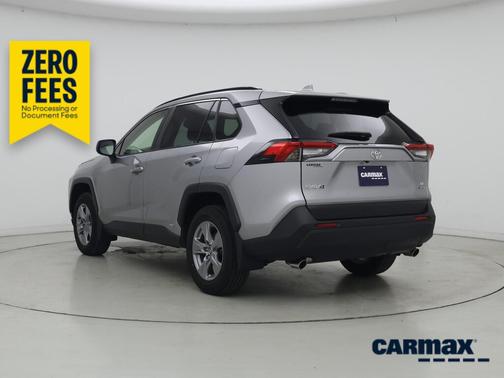 Silver 2025 Toyota RAV4 Hybrid LE