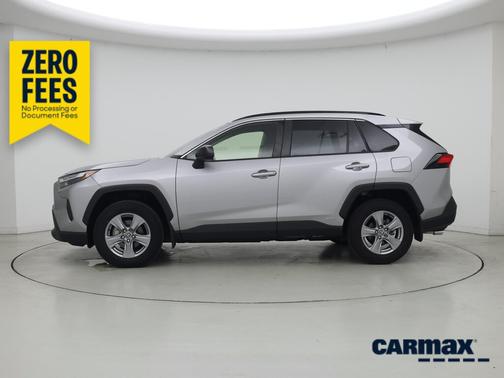 Silver 2025 Toyota RAV4 Hybrid LE