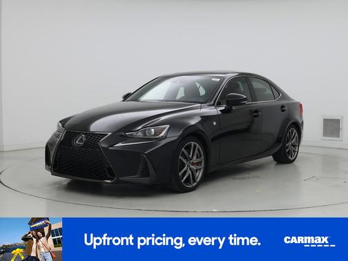 Black 2019 Lexus IS 300 F-Sport