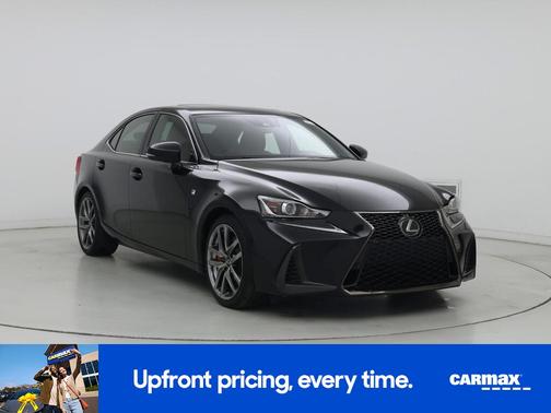 Black 2019 Lexus IS 300 F-Sport