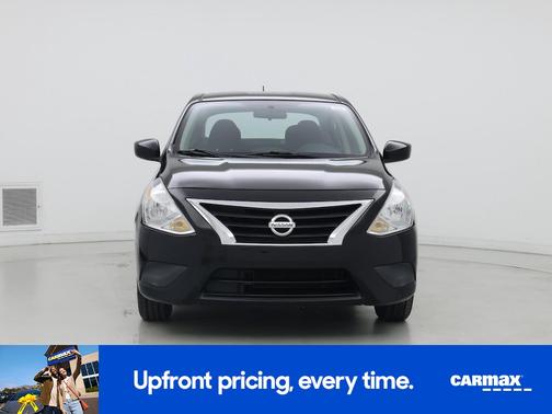 Black 2018 Nissan Versa S Plus