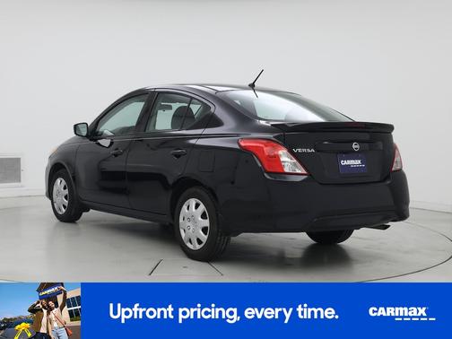 Black 2018 Nissan Versa S Plus