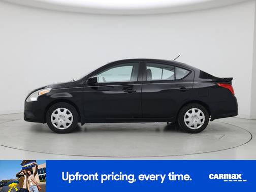 Black 2018 Nissan Versa S Plus