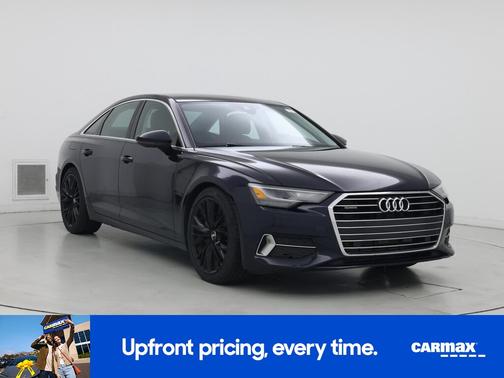 Blue 2019 Audi A6 Premium