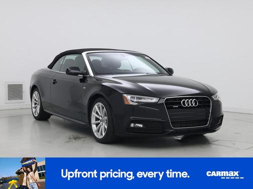 Black 2015 Audi A5 Premium Plus