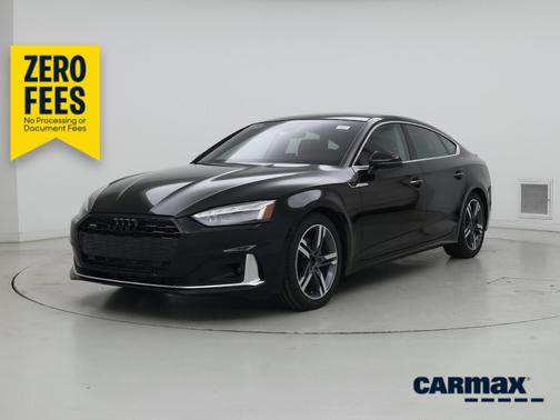 Black 2022 Audi A5 Sportback S-Line Premium