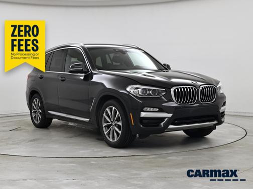 Black 2019 BMW X3 sDrive30i