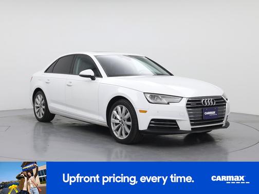 White 2017 Audi A4 Premium