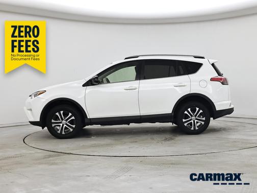 White 2017 Toyota RAV4 LE