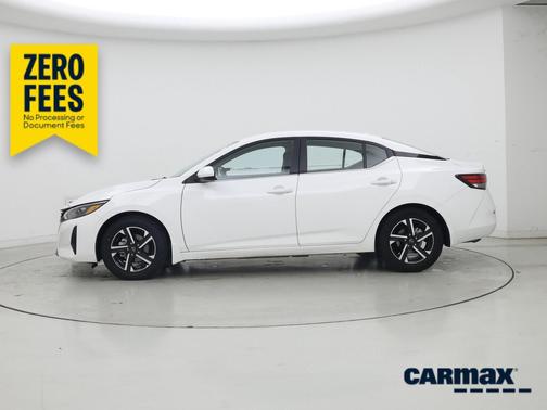 White 2025 Nissan Sentra SV