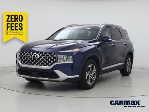 Blue 2022 Hyundai SANTA FE SEL