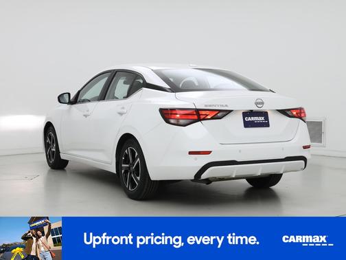 White 2025 Nissan Sentra SV