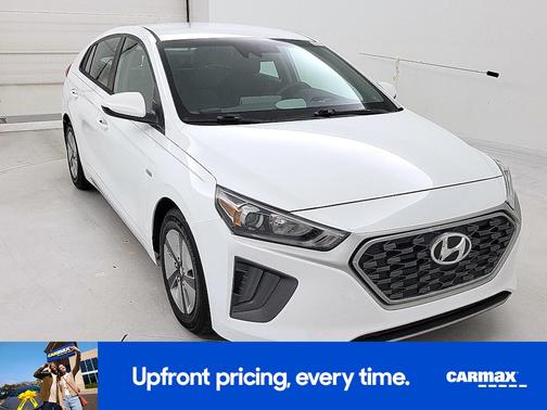 White 2020 Hyundai IONIQ Hybrid Blue