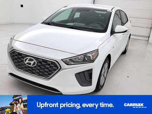 White 2020 Hyundai IONIQ Hybrid Blue