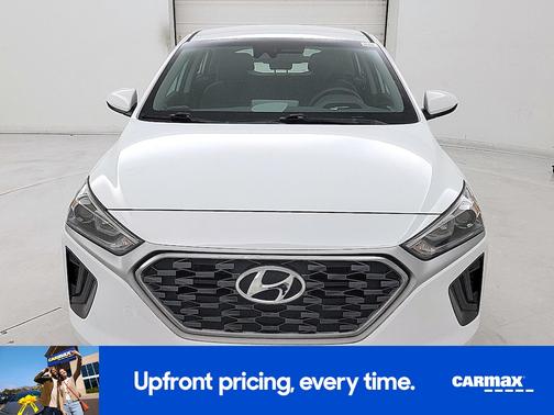 White 2020 Hyundai IONIQ Hybrid Blue