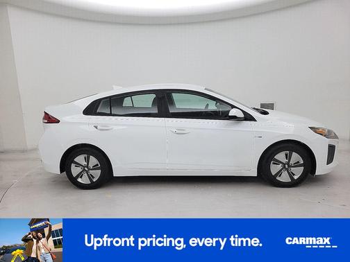 White 2020 Hyundai IONIQ Hybrid Blue