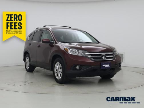 Burgundy 2014 Honda CR-V EX-L
