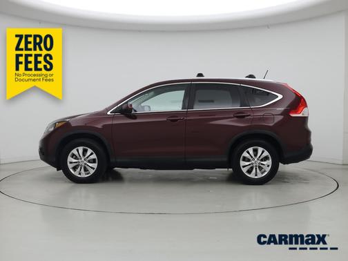 Burgundy 2014 Honda CR-V EX-L
