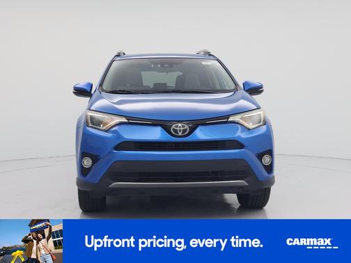 Blue 2017 Toyota RAV4 XLE