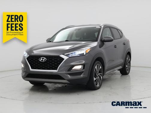 Gray 2020 Hyundai TUCSON Sport