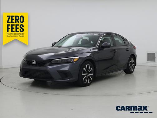 Gray 2024 Honda Civic EX-L