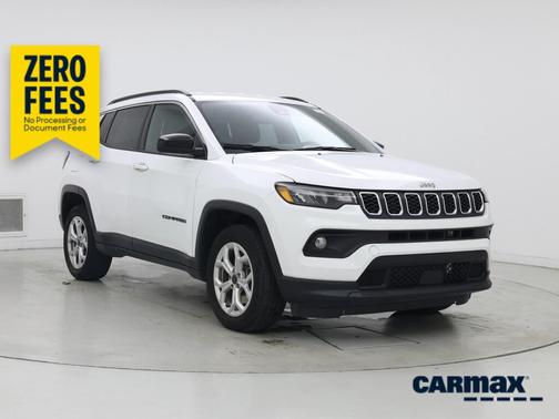 White 2025 Jeep Compass Latitude