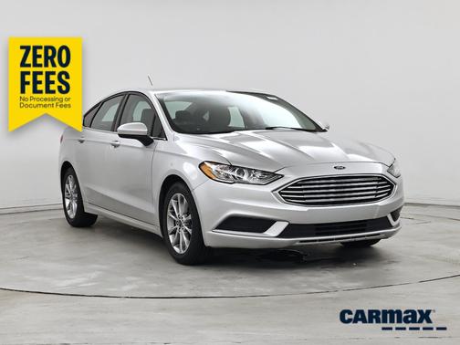 Silver 2017 Ford Fusion SE