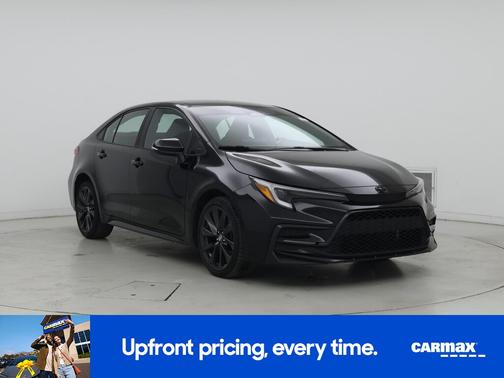 Black 2023 Toyota Corolla SE