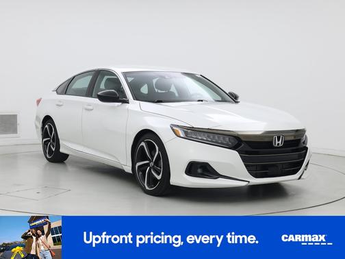 White 2022 Honda Accord Sport