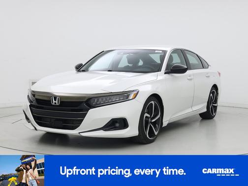 White 2022 Honda Accord Sport