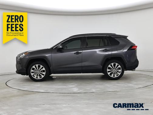 Gray 2021 Toyota RAV4 XLE Premium