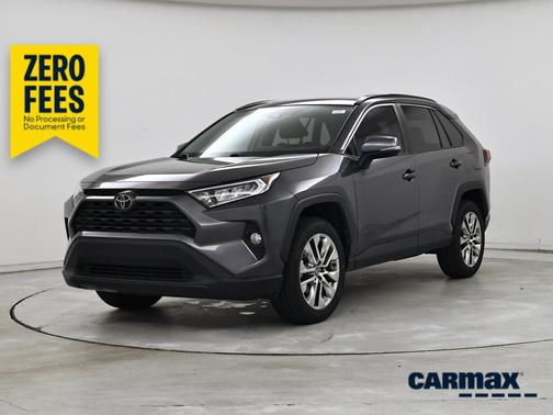 Gray 2021 Toyota RAV4 XLE Premium