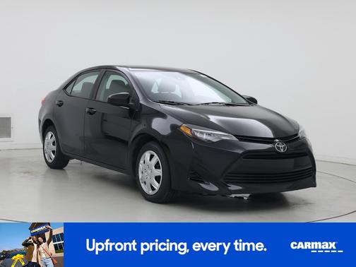 Black 2018 Toyota Corolla LE