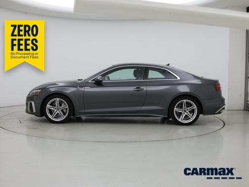 Gray 2022 Audi A5 S-Line Premium