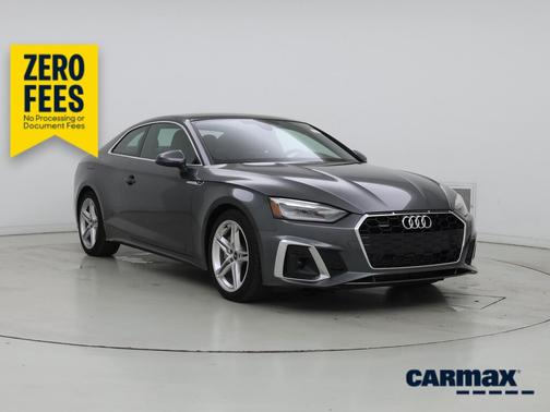 Gray 2022 Audi A5 S-Line Premium
