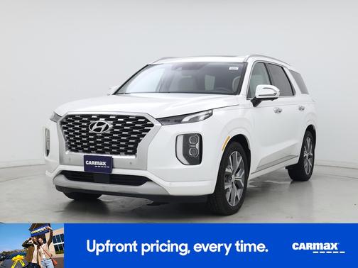 White 2021 Hyundai PALISADE Limited