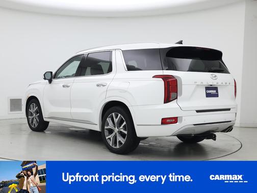 White 2021 Hyundai PALISADE Limited