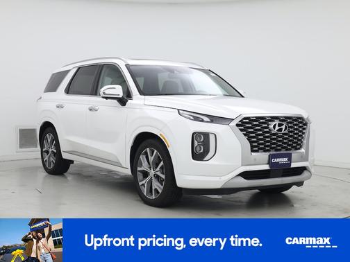 White 2021 Hyundai PALISADE Limited