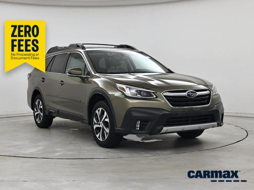 Green 2021 Subaru Outback Limited